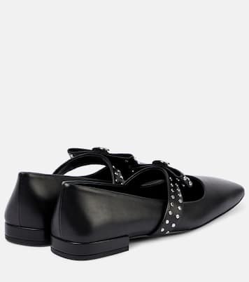 Ballerine Gianni Ribbon in pelle | Versace