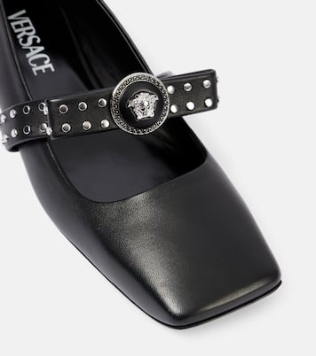 Ballerine Gianni Ribbon in pelle | Versace