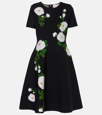 Abito midi in jacquard | Carolina Herrera