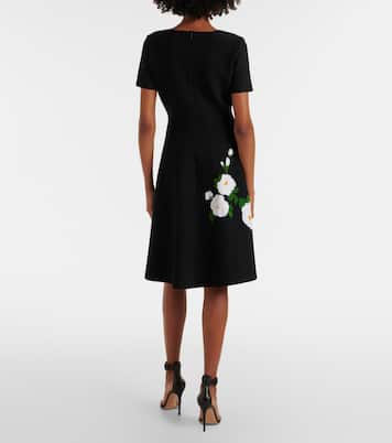 Abito midi in jacquard | Carolina Herrera