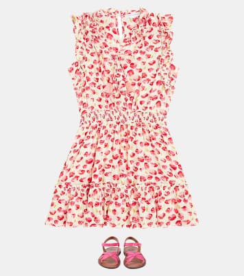 Bedrucktes Kleid Triny | Poupette St Barth Kids