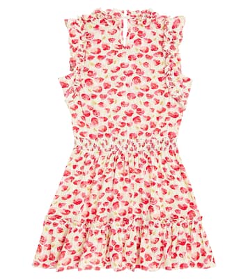 Bedrucktes Kleid Triny | Poupette St Barth Kids
