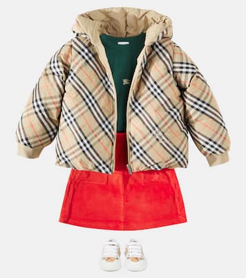 Burberry Check reversible down jacket | Burberry Kids