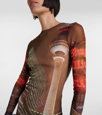 x Shayne – Top Oliver City en tulle | Jean Paul Gaultier