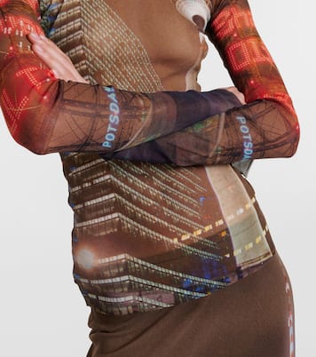x Shayne – Top Oliver City en tulle | Jean Paul Gaultier