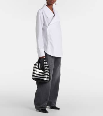 Borsa Mini con paillettes a righe | JW Anderson