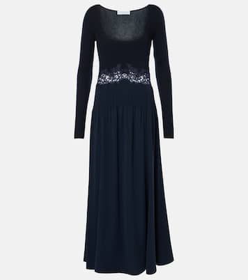 Maxikleid Prior aus Seide mit Spitze | Gabriela Hearst