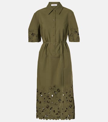 Gonna midi in misto cotone   | Erdem