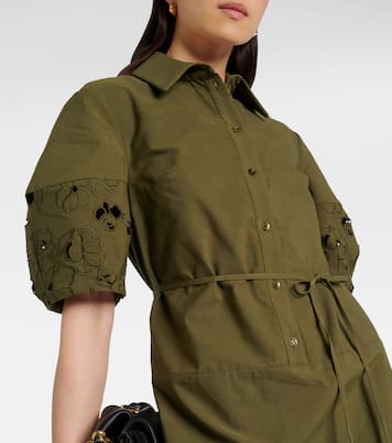 Gonna midi in misto cotone   | Erdem
