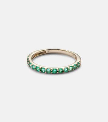 Bague Forever Birthstone en or 14 ct et émeraudes | Stone and Strand