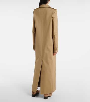 Mallory double-breasted trench coat | Khaite