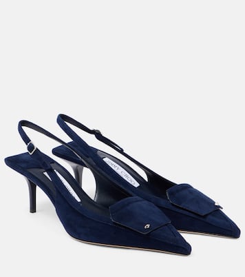 Escarpins Frances 60 en daim | Jimmy Choo