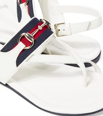 Sandalen aus Leder | Gucci Kids