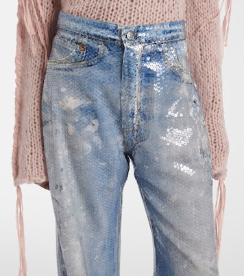 Gerade Hose mit Pailletten | Acne Studios