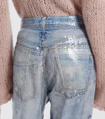 Gerade Hose mit Pailletten | Acne Studios
