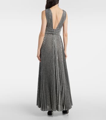 Abito lungo metallizzato | Dolce&Gabbana