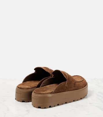 Mules in suede | Prada