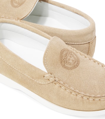 Mocassins Medusa en daim | Versace Kids