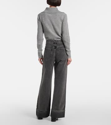 Jeans a gamba larga Taylor | Veronica Beard