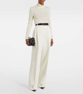 Jersey turtleneck top | Róhe
