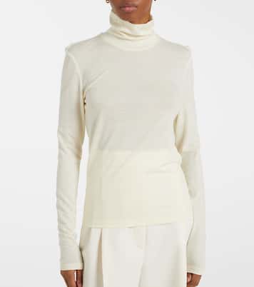 Jersey turtleneck top | Róhe