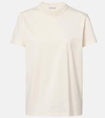 Camiseta de algodón con encaje  | Moncler