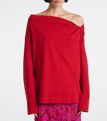 Top aus Baumwoll-Jersey | Dries Van Noten