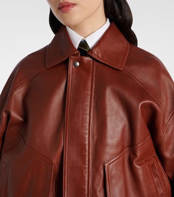 Bomber in pelle | Saint Laurent