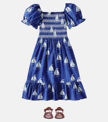 Abito Sailing Boats in cotone | Mini Rodini