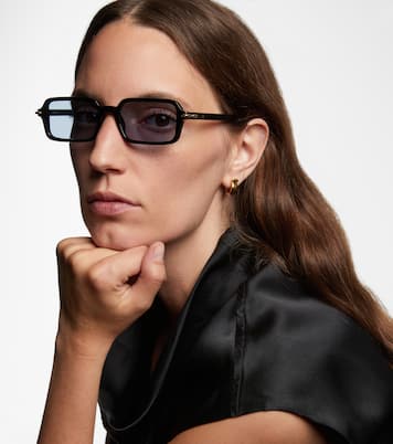 Lunettes de soleil Fendi Selleria rectangulaires  | Fendi