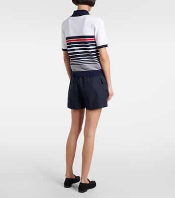 Polo de algodón en intarsia | Gucci