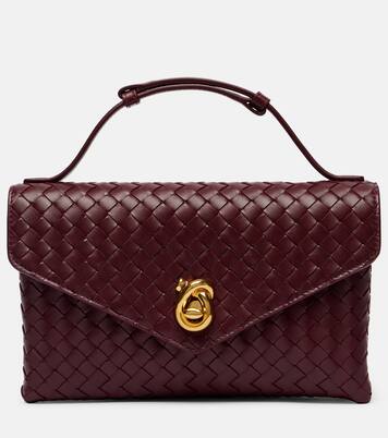 Borsa a tracolla Knot Lock in pelle | Bottega Veneta