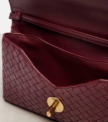 Borsa a tracolla Knot Lock in pelle | Bottega Veneta