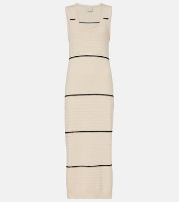 Abito midi Scott in cotone a righe | Varley