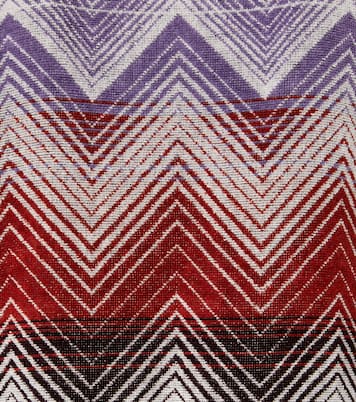 Marea Zig Zag cotton terry bathrobe | Missoni