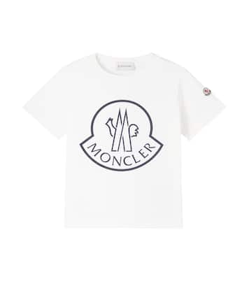 Logo棉质针织T恤 | Moncler Enfant