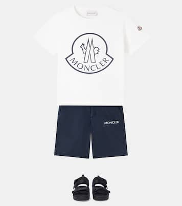 Logo棉质针织T恤 | Moncler Enfant