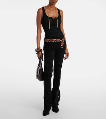 Dorothea suede slim pants | Isabel Marant