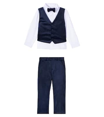 Baby - Camicia e pantaloni in velluto | Patachou