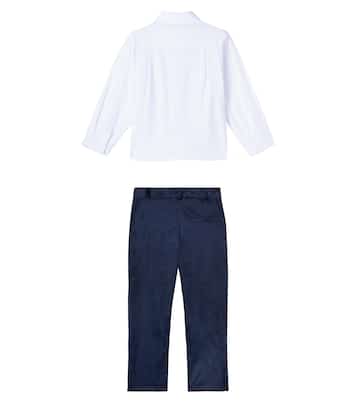 Baby - Camicia e pantaloni in velluto | Patachou