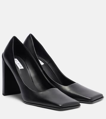 Square 90 leather pumps | Alaïa
