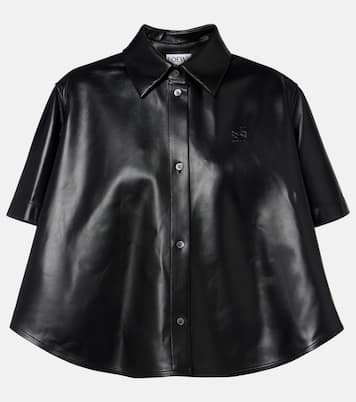 Chemise Anagram en cuir | Loewe