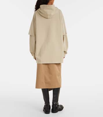 Felpa in cotone con cappuccio | Acne Studios