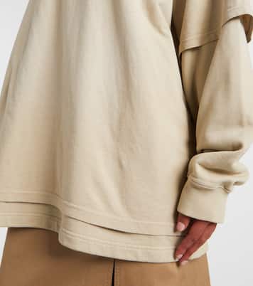 Felpa in cotone con cappuccio | Acne Studios