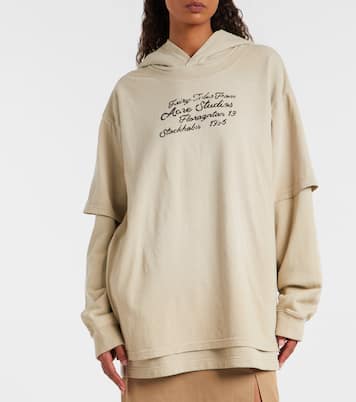 Felpa in cotone con cappuccio | Acne Studios