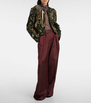Chaqueta adornada | Dries Van Noten