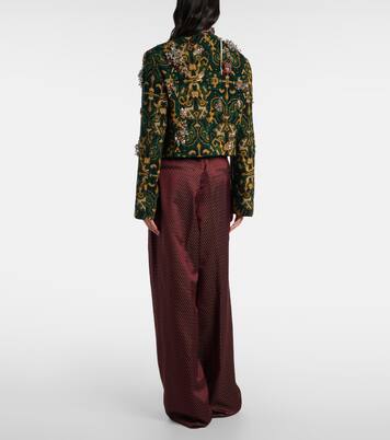 Chaqueta adornada | Dries Van Noten