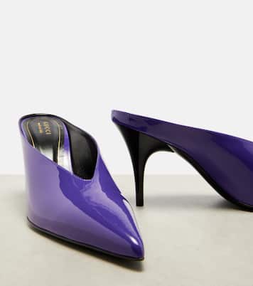 Mules de charol | Gucci