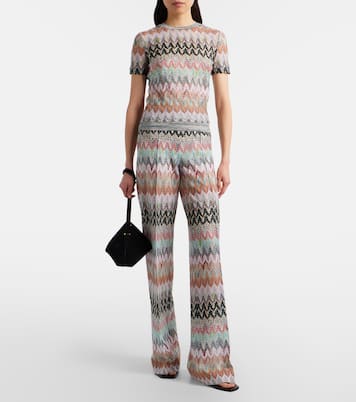 Top aus Häkelstrick | Missoni
