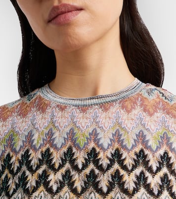 Top aus Häkelstrick | Missoni